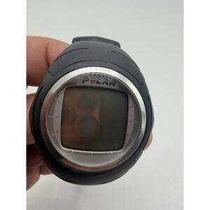 POLAR F4 Men’s Digital Wristwatch Heart Rate Chrono Working WATCH ONLY NO STRAP